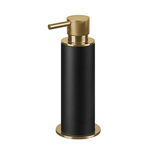 ADJ Диспенсер для жидкого мыла, D7xH19см., цвет: Gold/черный