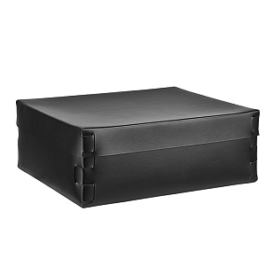 ADJ Коробка Snob, 36x30xH13,5 см., цвет: черный/серый