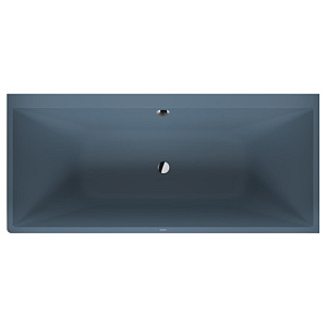 Duravit Vitrium Ванна встраиваемая 180x80см, Dx, с ножками, с2 наклонами для спины, прямоугольная, цвет: синий матовый