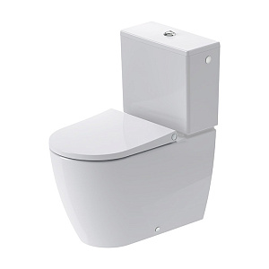 Duravit Bento Starck Box Унитаз моноблок с сиденьем, бачок 0946002005, HygieneGlaze, цвет: белый глянцевый