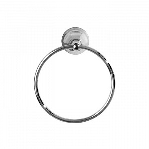 Nicolazzi Teide Полотецедержатель-кольцо 19.5см., подвесной, цвет: хром
