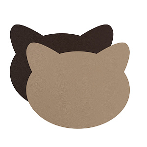 ADJ Костер детский Cat, 12x12 см., цвет: капучино/шоколад