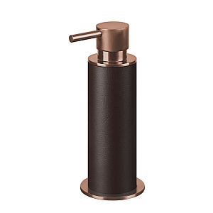 ADJ Диспенсер для жидкого мыла, D7xH19см., цвет: copper/шоколад