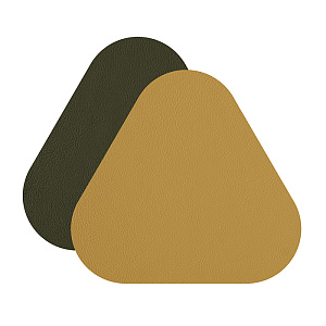 ADJ Треугольный костер, 12x12 см., цвет: горчичный/оливковый