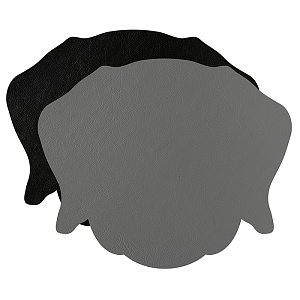 ADJ Плейсмат детский Dog, 42x35 см., цвет: черный/серый