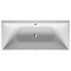 Duravit Vitrium Ванна встраиваемая 180x80см, Sx, с ножками, с2 наклонами для спины, прямоугольная, цвет: белый