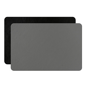 ADJ Прямоугольный плейсмат, 45x30 см., цвет: серый/черный