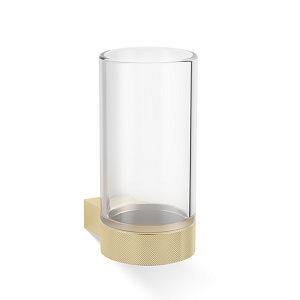 Decor Walther Club WMG Стакан подвесной, прозрачное стекло, цвет: золото матовое