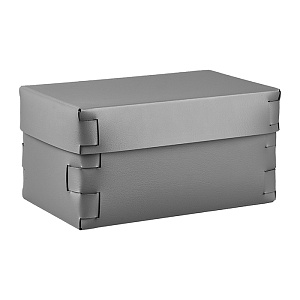 ADJ Коробка Snob, 25x15xH13,5 см., цвет: серый/черный