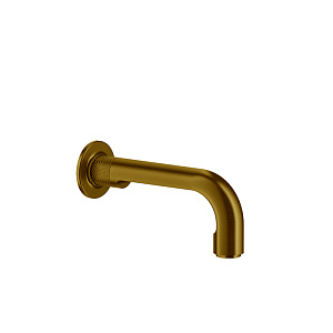 Gessi Inciso Излив для ванны, 19см., с удаленным управлением (не входит в комплект), цвет: gold brushed CCP